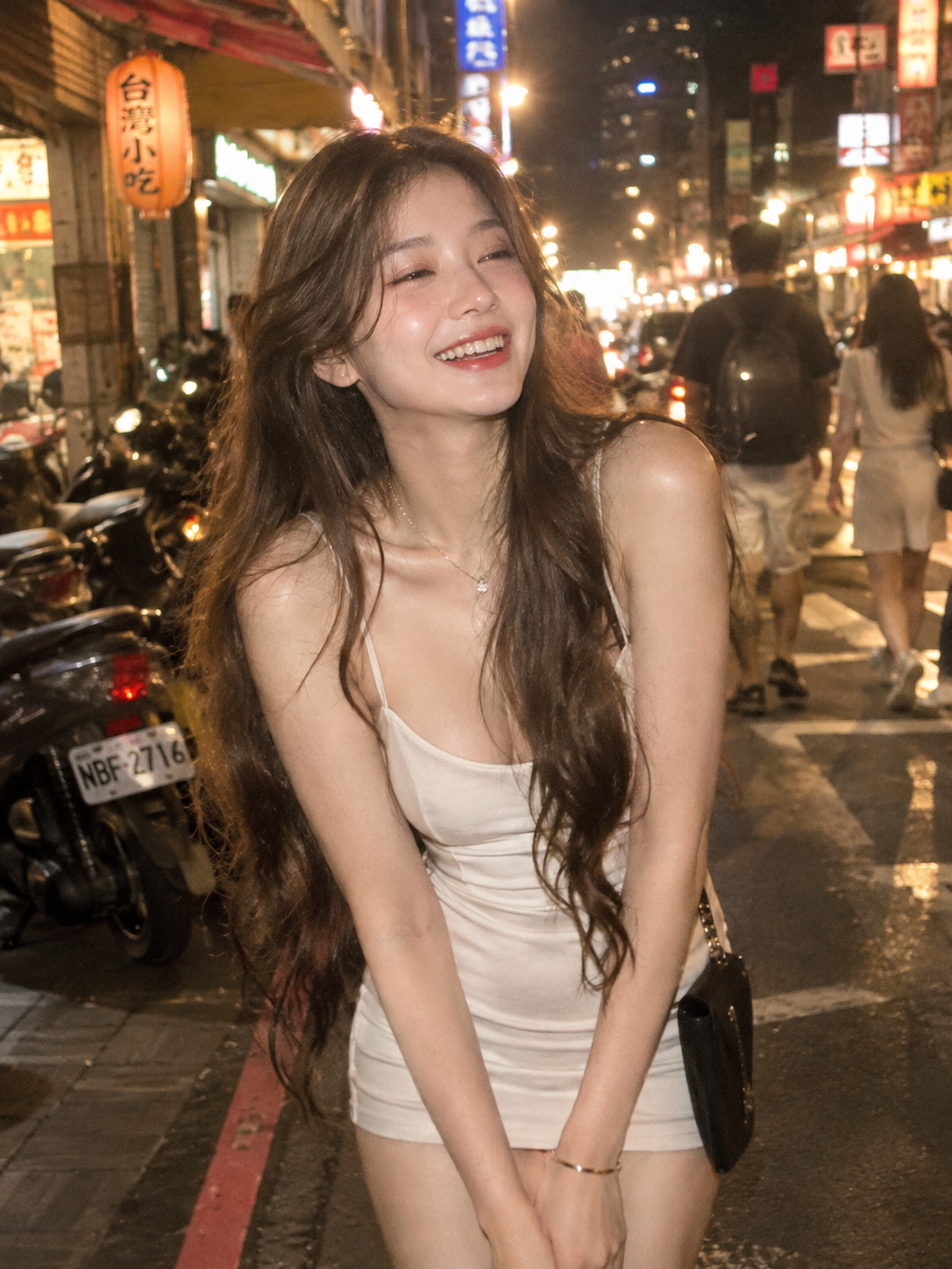 Ultra-Realistic 8K Taipei Night Street Photography AI Prompt
